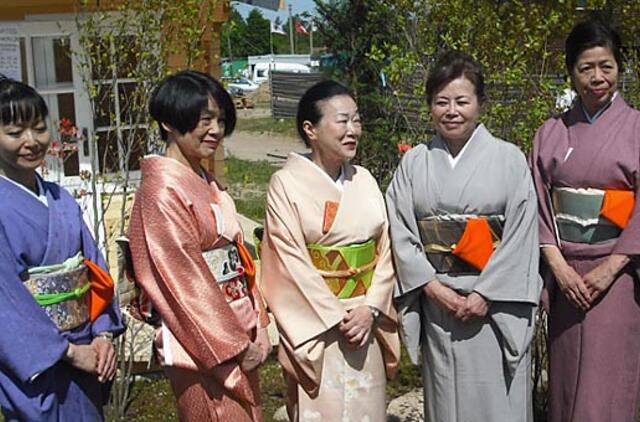 Gyvenimo meno pamokos japonų sode