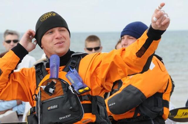 Jūros šturmuotojams - orų išbandymas