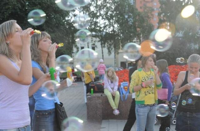 Klaipėdiečiai kviečiami į rekordinį "Burbuliatorių"