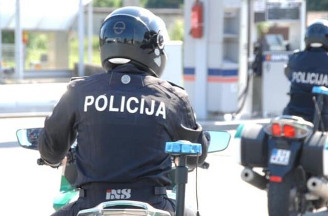 Klaipėdos policininkai pratinasi prie motociklų