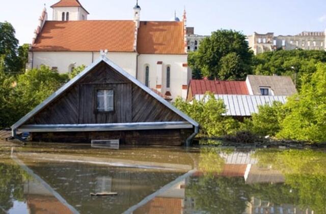 Lenkijos sostinei vėl gresia potvynis