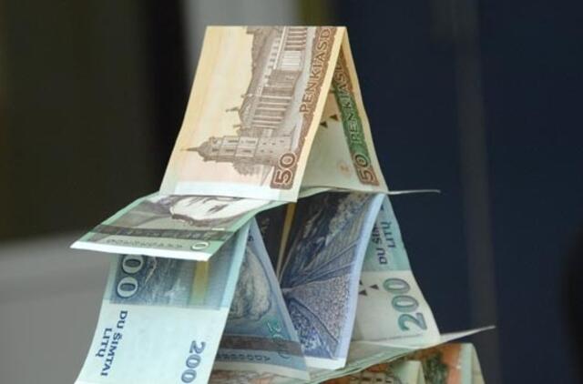 Mažėja mokestinių paskolų palūkanos