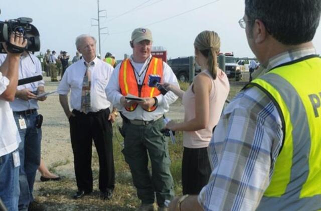 Per dujotiekio sprogimą Teksase žuvo vienas žmogus, aštuoni sužeisti