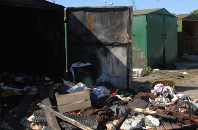 Per gaisrą Gargžduose žuvo vyriškis