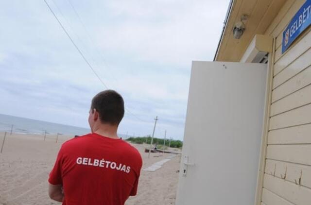 Pliažuose gali atsirasti vaikų maudynių vietos