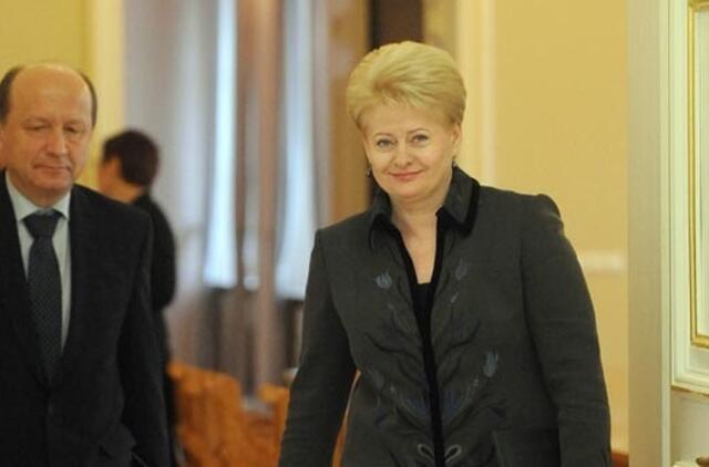 Politikų reitinge dvi pozicijos nekinta: pirma - D. Grybauskaitė, paskutinis - A. Kubilius