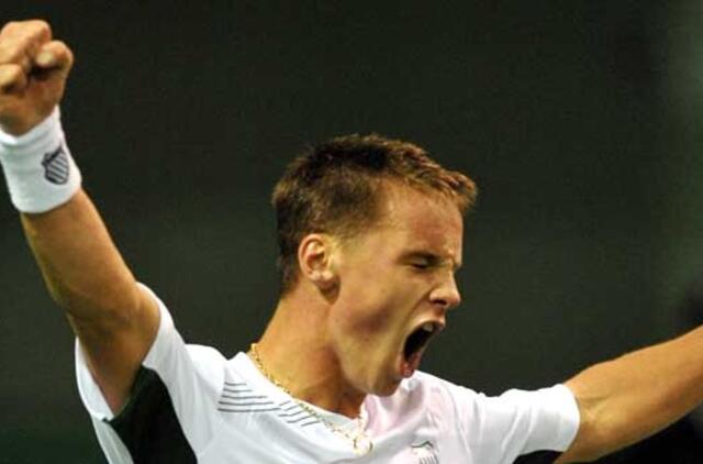 R. Berankis nugalėjo 169-ąja pasaulio raketę