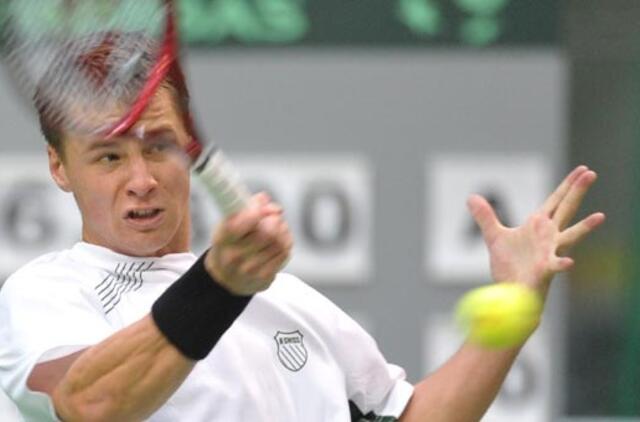 R. Berankis pirmajame Vimbldono rate žais su 135-ąja pasaulio rakete