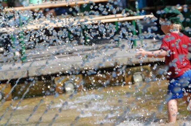 Savaitgalį užplūs trumpalaikė karščio banga