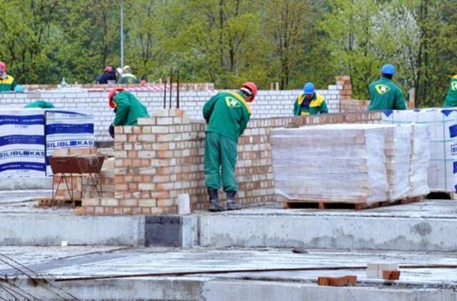 Smukusį statybų sektorių palaikys remonto ir restauravimo darbai