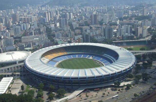 Stadiono "Maracana" rekonstrukcija kainuos per 393 milijonų dolerių