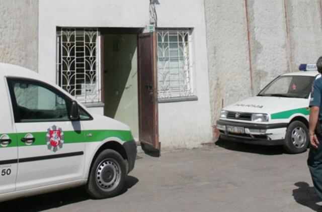 Sulaikytas iš policijos komisariato pabėgęs jaunuolis