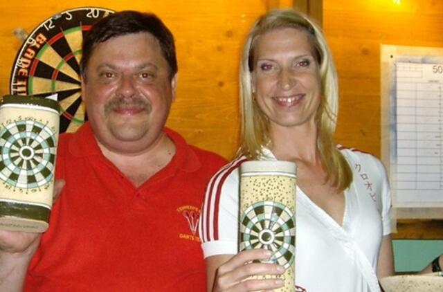 Uostamiesčio atstovas laimėjo smiginio varžybas