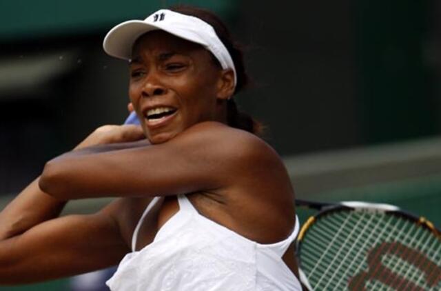 Venus Williams pralaimėjo Vimbldono ketvirtfinalyje