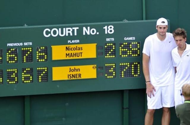 Vimbldone - rekordinės trukmės mačas