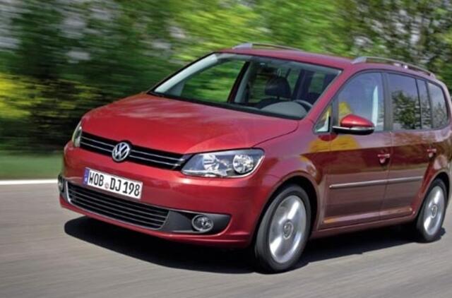 Vokietijoje pristatytas atnaujintas "Volkswagen Touran" vienatūris
