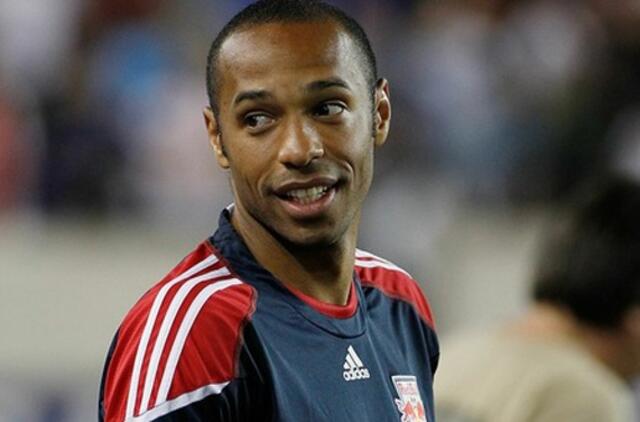 Debiutavęs JAV Tjeri Anri įmušė įvartį