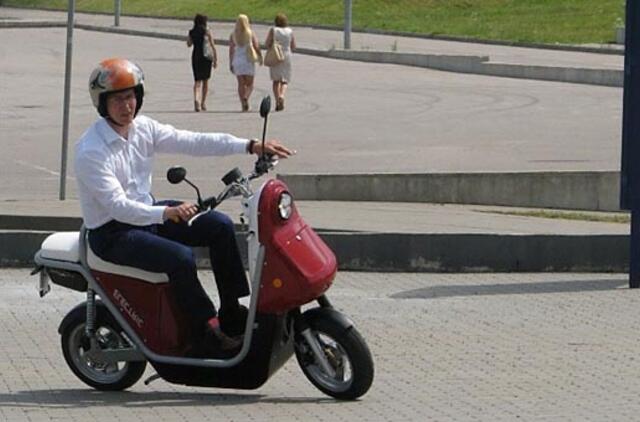 Elektromopedai: patogu, ekonomiška, ekologiška