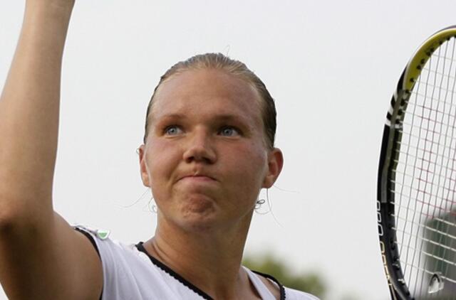 Kaja Kanepi pirmą kartą laimėjo WTA turnyrą