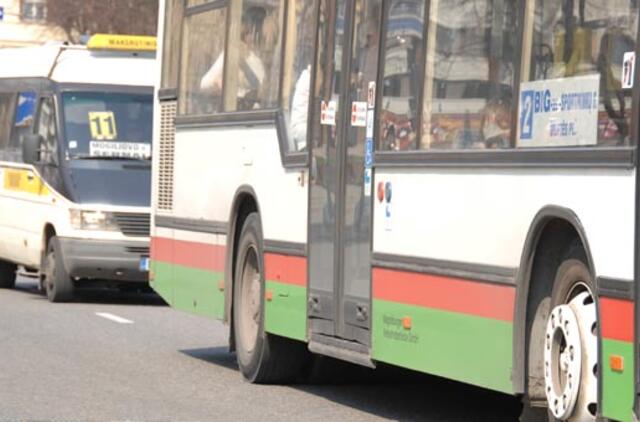 Klaipėdos miesto autobusai gali vėluoti