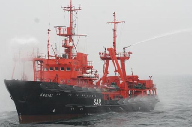 Laivas „Šakiai“ dalyvauja pratybose Baltijos jūroje