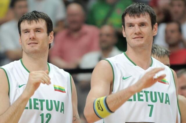 Lietuvos rinktinei broliai Lavrinovičiai nepadės