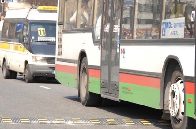 Maršrutiniu taksi ir autobusu - su tuo pačiu bilietu?