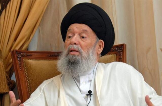 Mirė "Hezbollah" dvasinis vadovas Sajedas Mohamedas Huseinas Fadlala