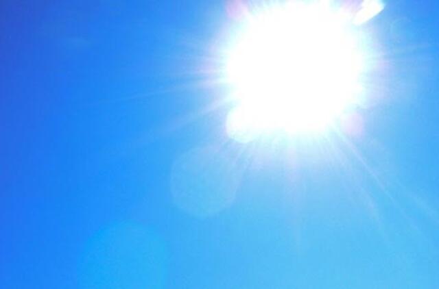 Rekordiniai karščiai tęsis visą savaitę