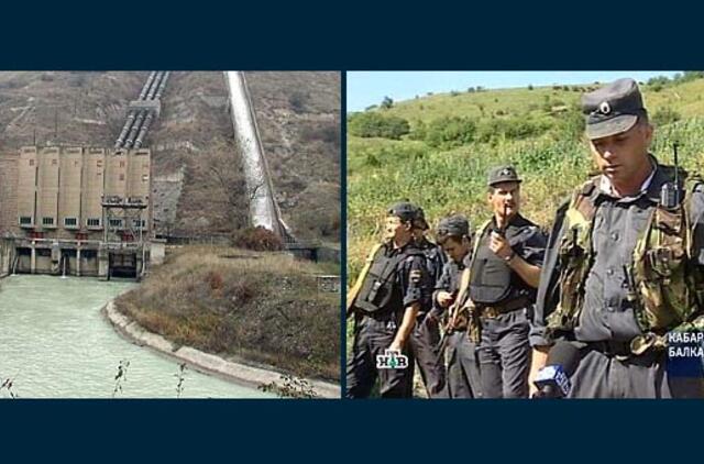 Rusija: užpulta Baksano hidroelektrinė, yra aukų, griaudėjo sprogimai