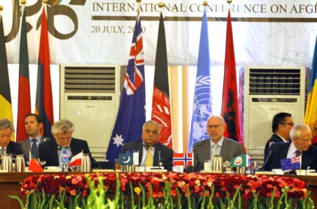 Saugumo kontrolę Afganistanui ketinama perduoti iki 2014-ųjų