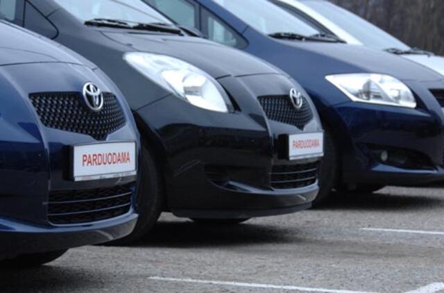 Šiemet Lietuvos naujų automobilių rinka susitraukė 26 proc.