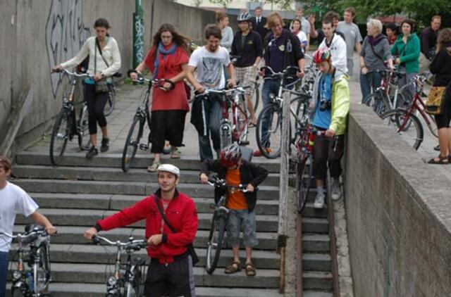 Užsieniečiai vertino Klaipėdos dviračių infrastruktūrą