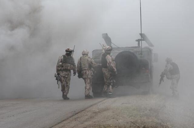 Apšaudyti Goro provincijoje patruliavę Lietuvos kariai