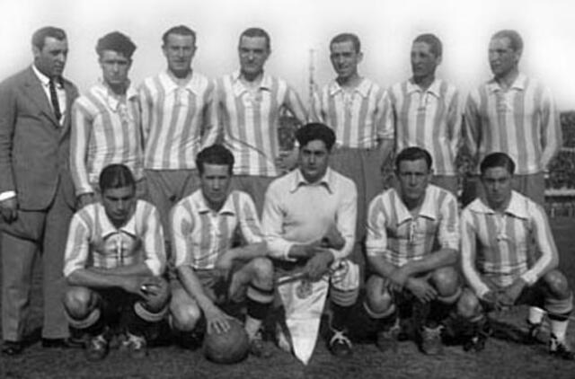 Argentinoje mirė paskutinis pirmojo pasaulio futbolo čempionato dalyvis