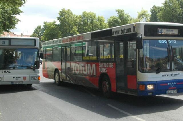 Autobusai Klaipėdoje pradeda važiuoti kitaip