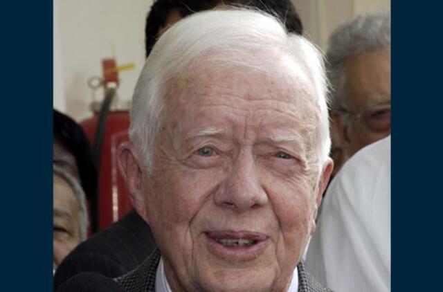 Džimis Karteris atvyko į Šiaurės Korėją