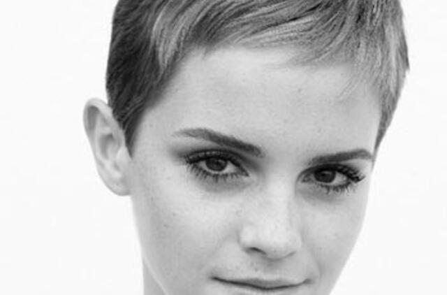 Emma Watson nusikirpo plaukus