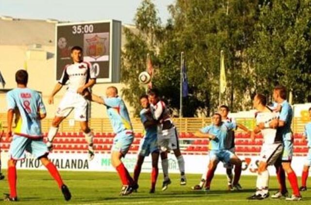 FC "Klaipėda" Marijampolėje sutriuškinta 7:0