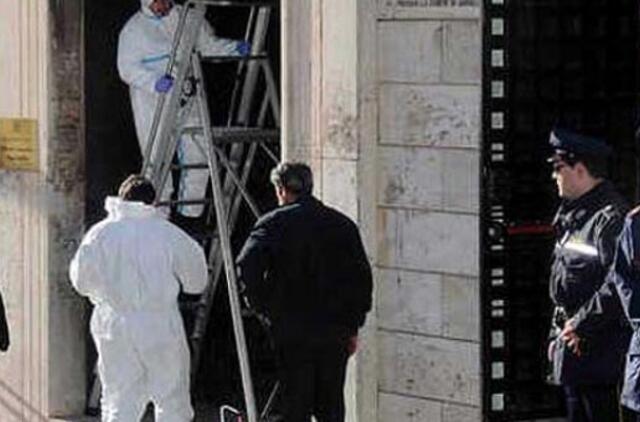 Italijoje susprogdinta bomba prie prokuroro namų