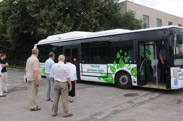 Klaipėdiečiai gali išbandyti naująjį autobusą