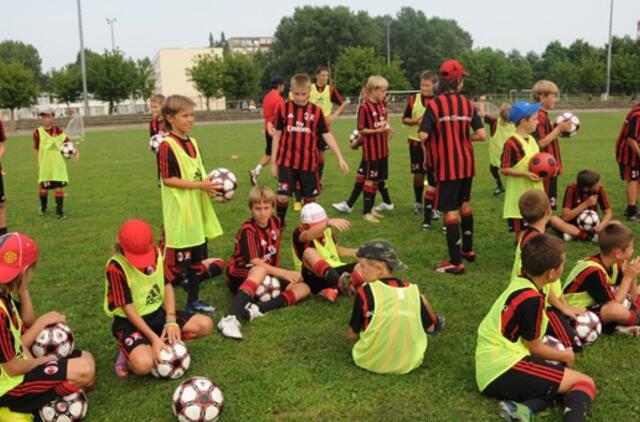 Klaipėdoje - legendinio "AC Milan" stovykla