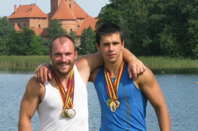 Klaipėdos irkluotojai triumfavo Trakuose