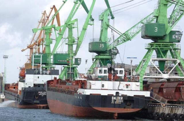 Klaipėdos uoste auga krova