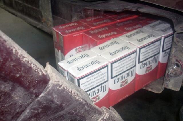 Kontrabandos slėptuvėms įrengti išmonės netrūksta