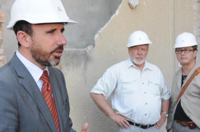 Kultūros ministras apžiūrėjo Dramos teatrą