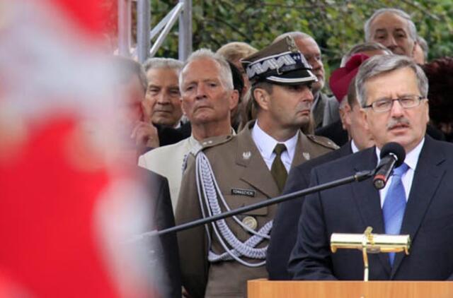 Lenkijoje švenčiamos 30-osios "Solidarumo" metinės