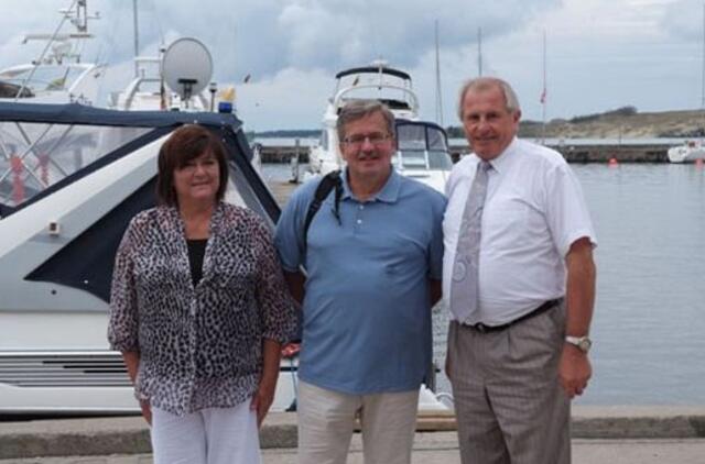 Lenkijos ir Lietuvos vadovai susitiko Nidoje