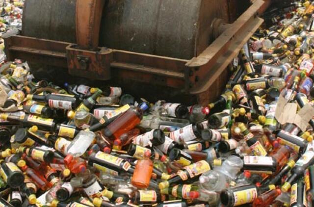 Lietuvoje butelis svarbiau už žmogų