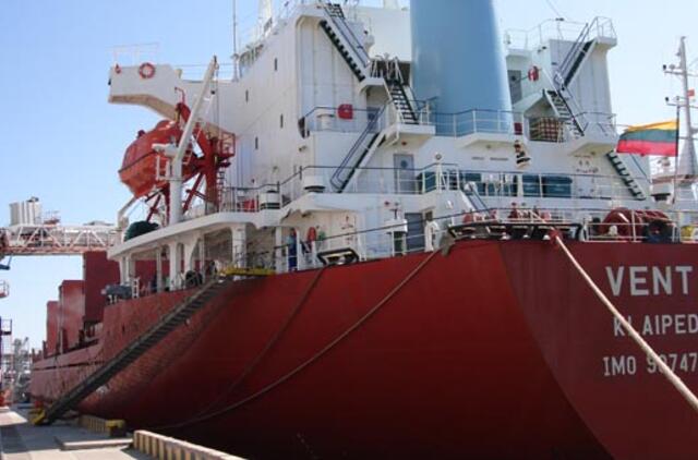 Sulaikytas jau trečias "Laivininkystės" laivas